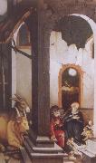 Hans Baldung Grien Nativity oil on canvas